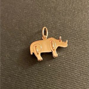 Tiffany & Co “Save the Wild” Hippopotamus Charm in 18kt Rose Gold